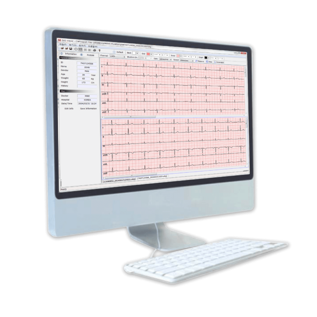 BMS-Plus Bionet EKG/ECG/Spirometer Software