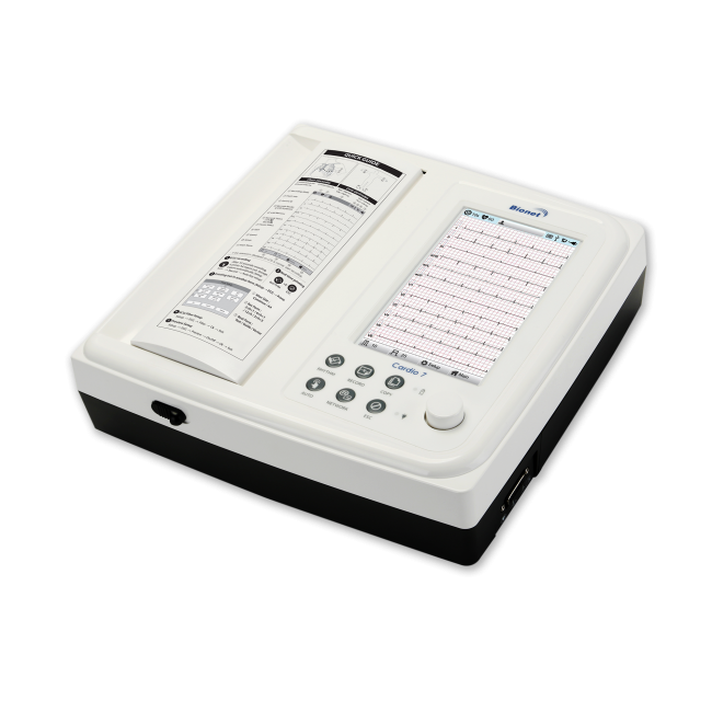 Cardio7 Bionet Interpretive Touch Screen Electrocardiogram ECG EKG Machine