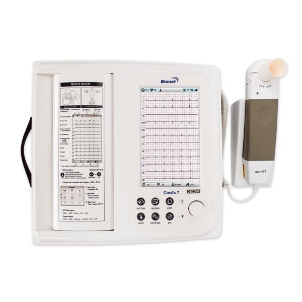 Cardio7-S - Interpretive Touch Screen Electrocardiogram (ECG / EKG ...