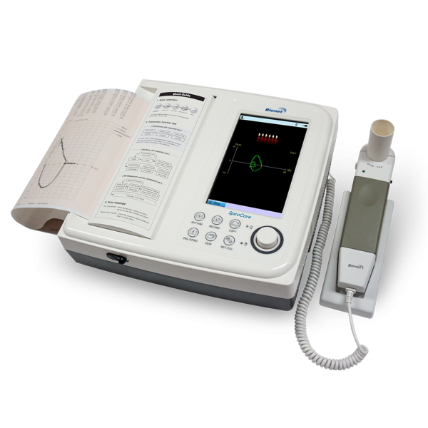 SpiroCare Bionet Pulmonary Function Testing Spirometer