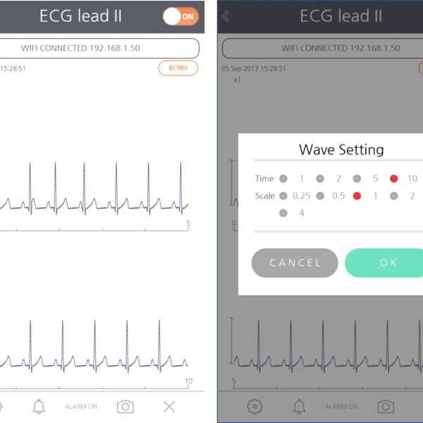 BT-Link Bionet Veterinary Monitor Mobile App