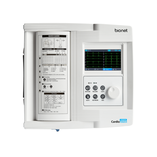 CardioTouch 3000 Bionet interpretive 12 channel electrocardiogram ECG EKG machine