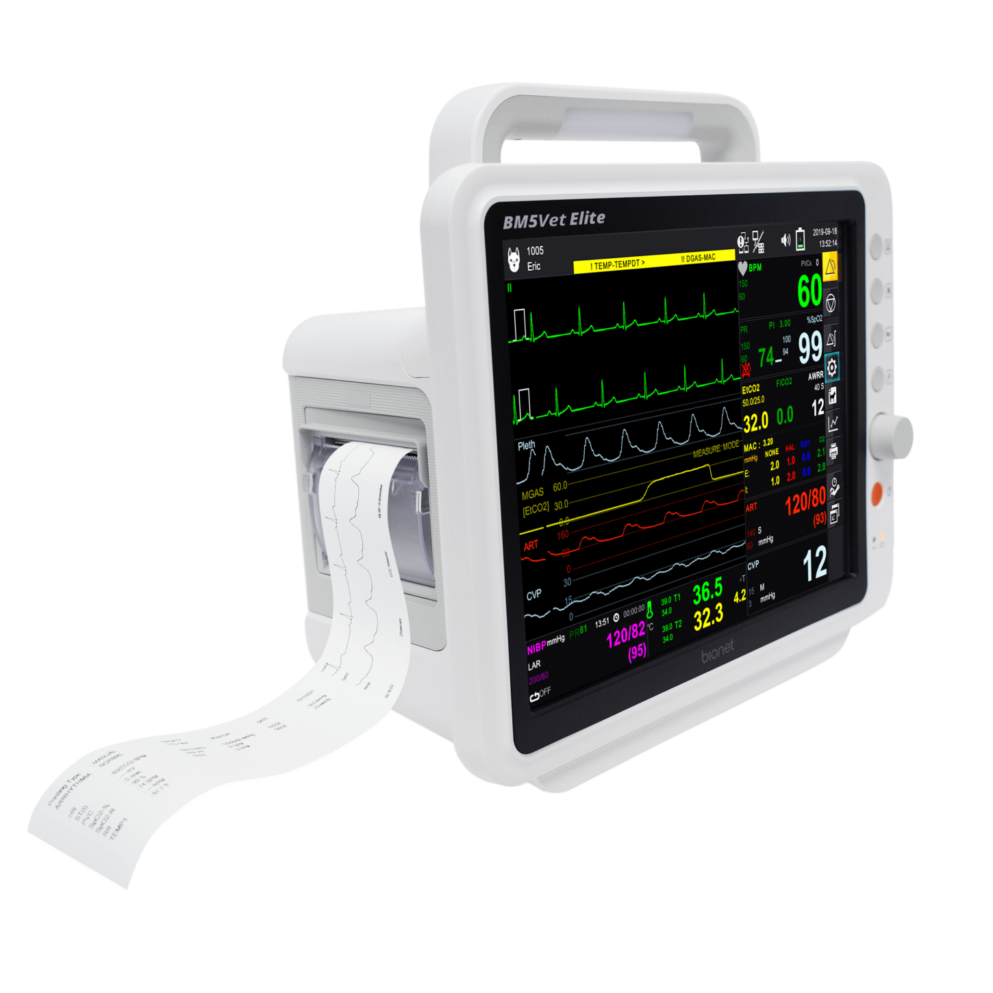 TEM-PRV-RA - Temperature Probe Adult (Esophageal/Rectal Type)