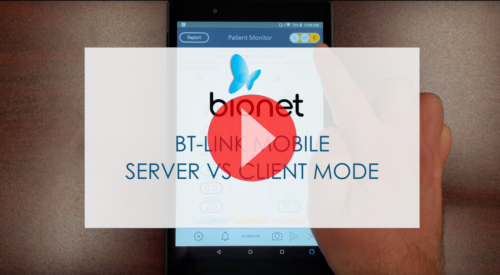 Bionet BT-Link Mobile - Server vs Client Mode