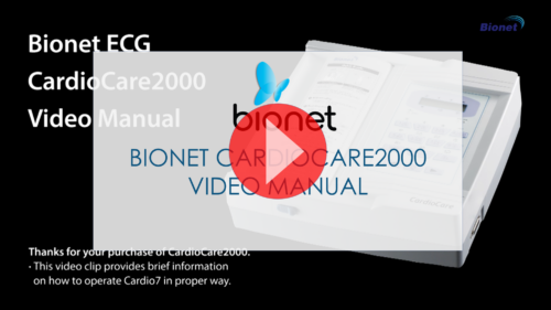 Bionet CardioCare2000 Video Manual