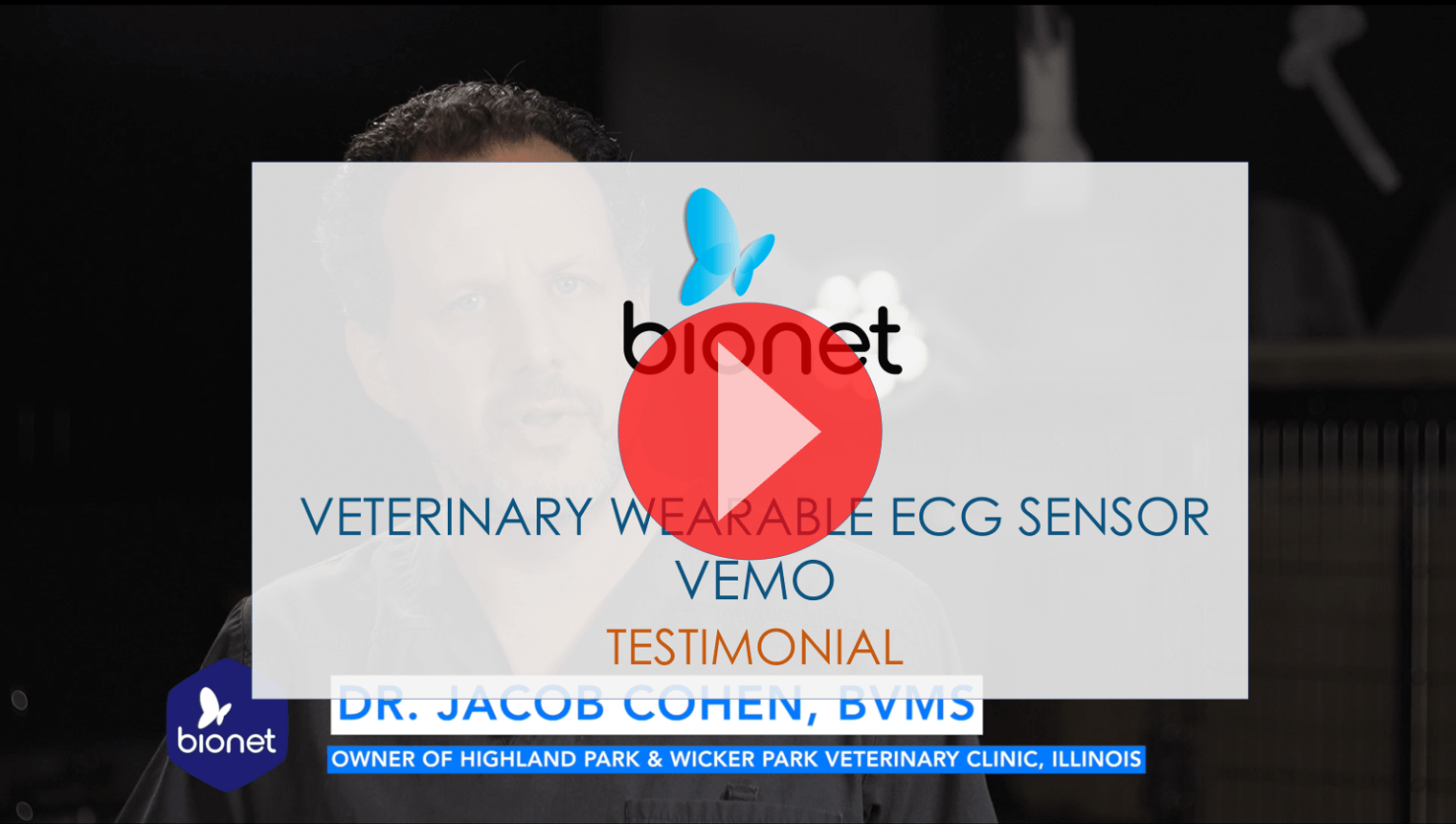 VEMO: The First Wireless and Wearable ECG Sensor for Veterinary Clinics -  Bionet America