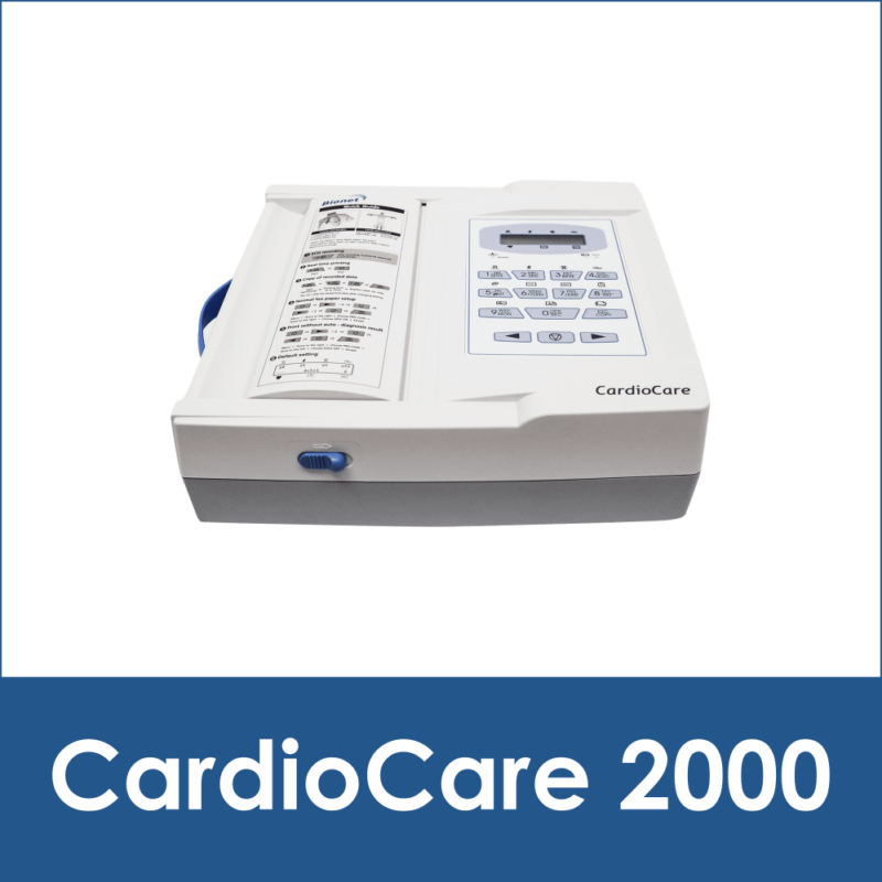 CardioCare 2000 - Interpretive 12 Channel Electrocardiogram (ECG / EKG ...