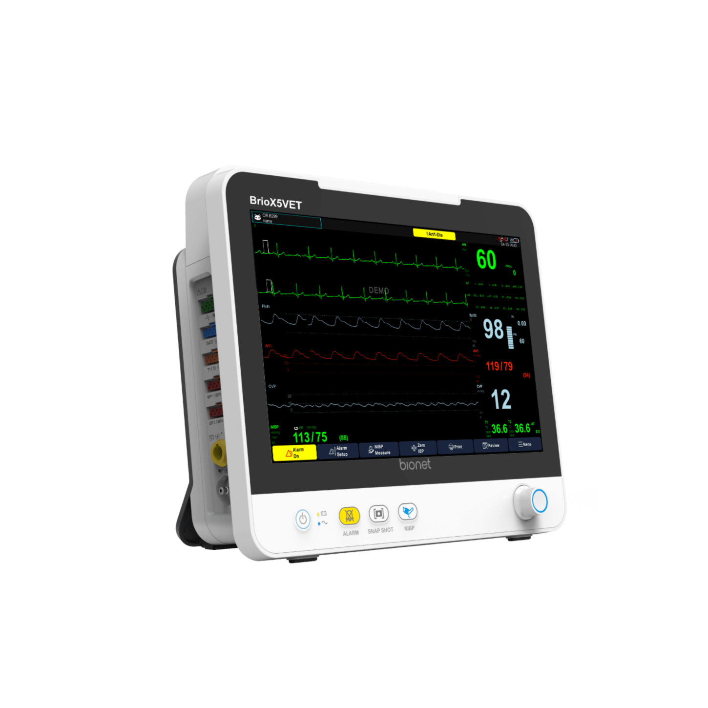 Brio X5Vet - Bionet Veterinary Multi-Parameter Monitor