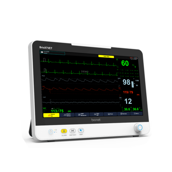 Brio X7Vet - Bionet Veterinary Multi-Parameter Monitor