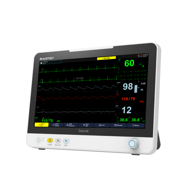 Brio X7Vet – Bionet Veterinary Multi-Parameter Monitor Brio X7Vet - Bionet Veterinary Multi-Parameter Monitor