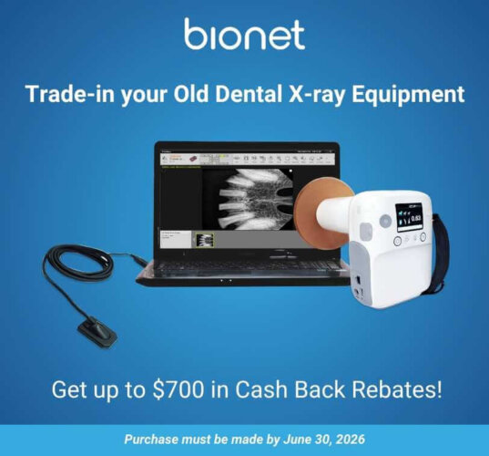 2026 Dental Trade-in rebate square web banner