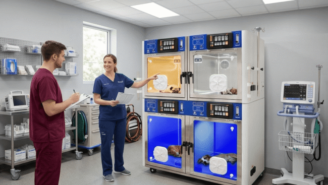 Introducing the Super Air Smart ICU_ Elevating Critical Care for Veterinary Patients