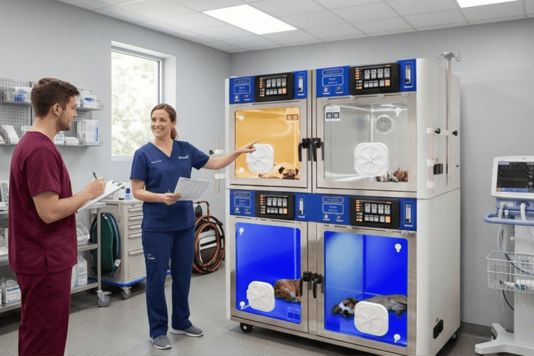 Introducing the Super Air Smart ICU_ Elevating Critical Care for Veterinary Patients