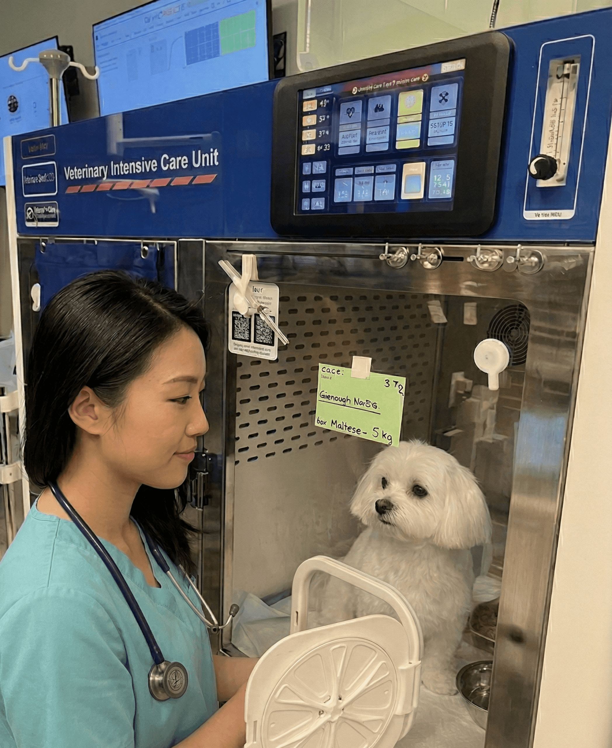 Introducing the Super Air Smart ICU_ Elevating Critical Care for Veterinary Patients