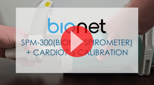SPM-300(Bionet Spirometer) + Cardio7-S Calibration